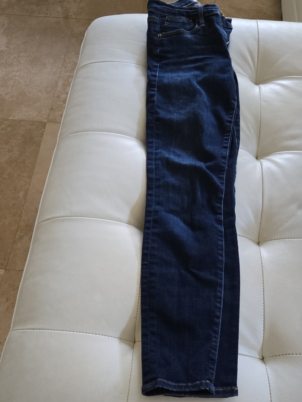 Frame Denim Indigo Skinny Jeans